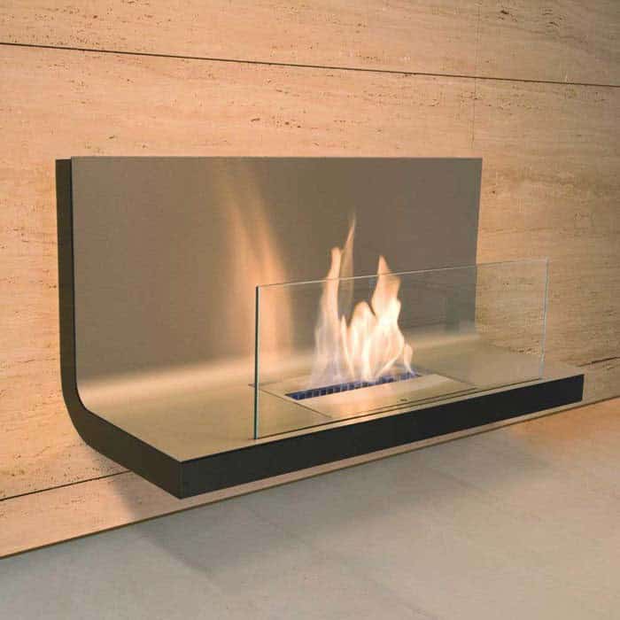 Modern Industrial Fireplace