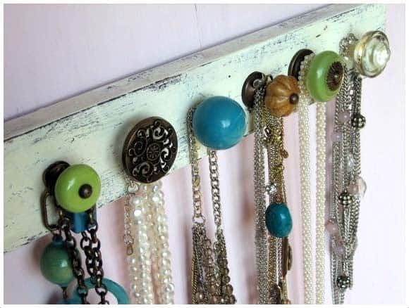 Whimsical Drawer Knob Jewelry Holder