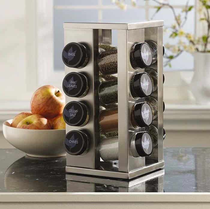 Modern Rotating Spice Storage