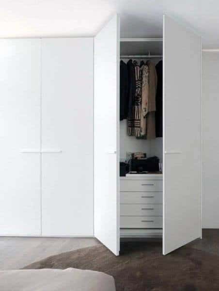 Illuminate Your Bedroom with Modern White Doors