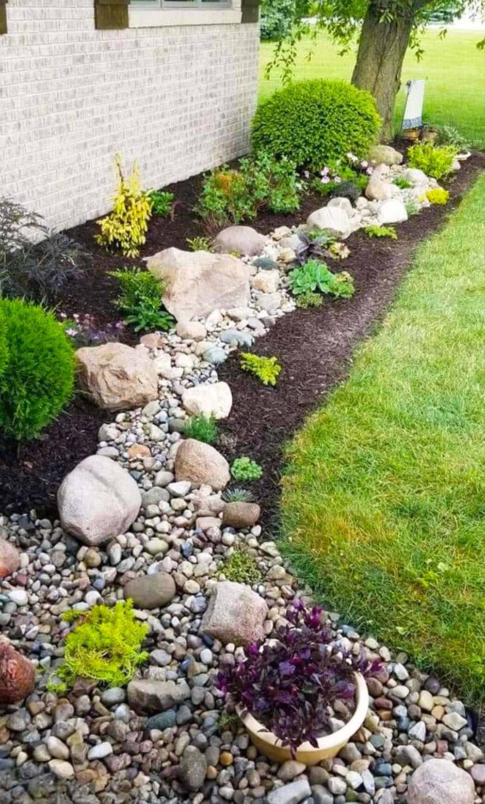 Naturalistic Rock Garden