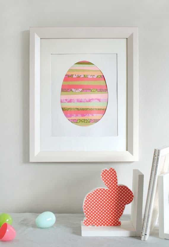 Create an Easter Egg Decoration with Paper Strips