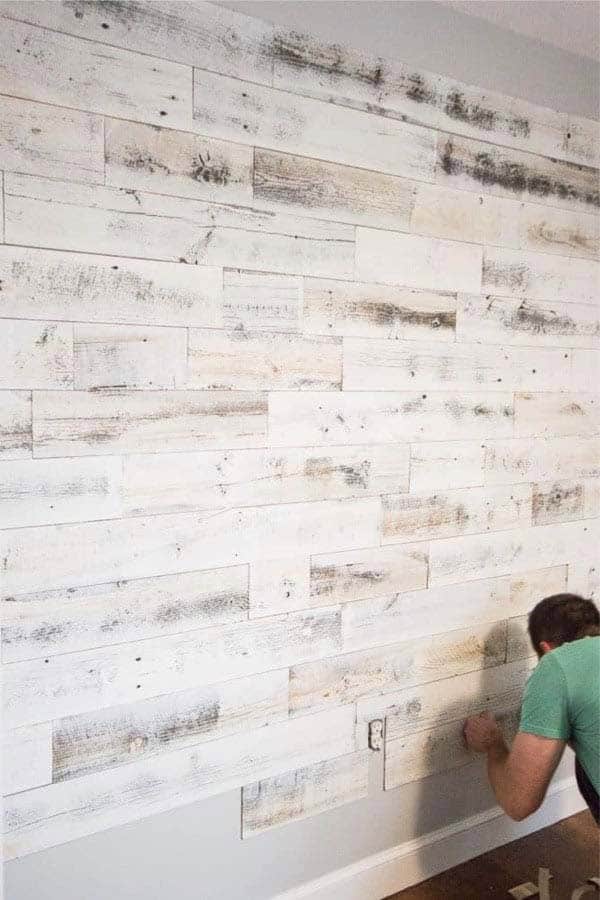 Reclaimed Wood Accent Wall