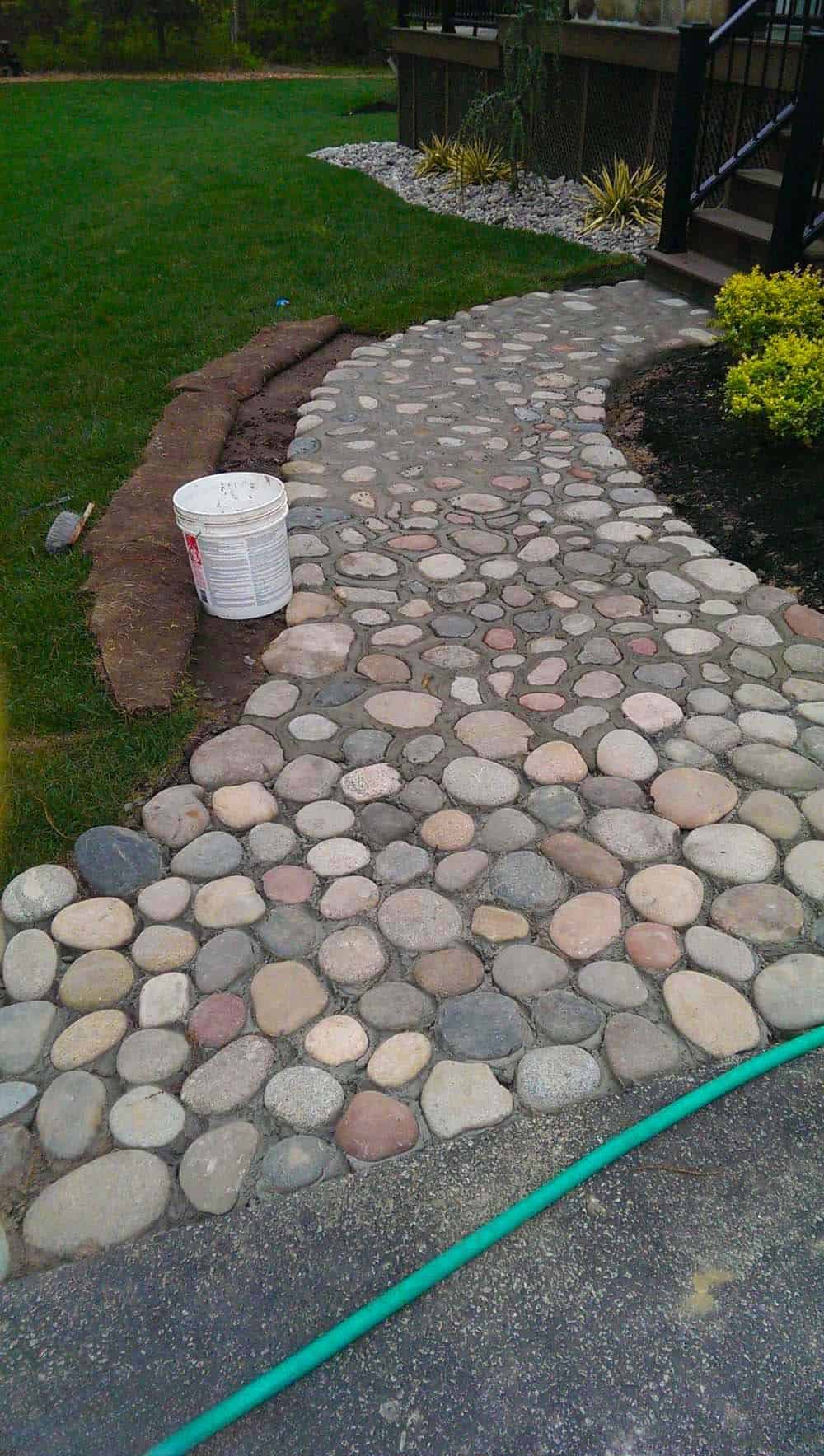 Natural Stone Walkway