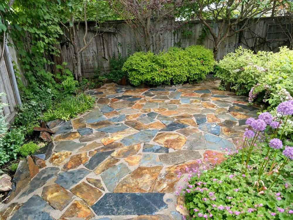 Random Flagstone Patio