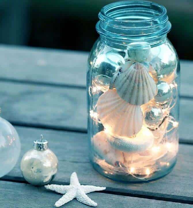 Upgrade Your Home with a Beach-Inspired Mason Jar Decor