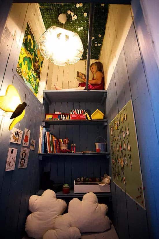 Build an Inspiring Playroom in a Closet