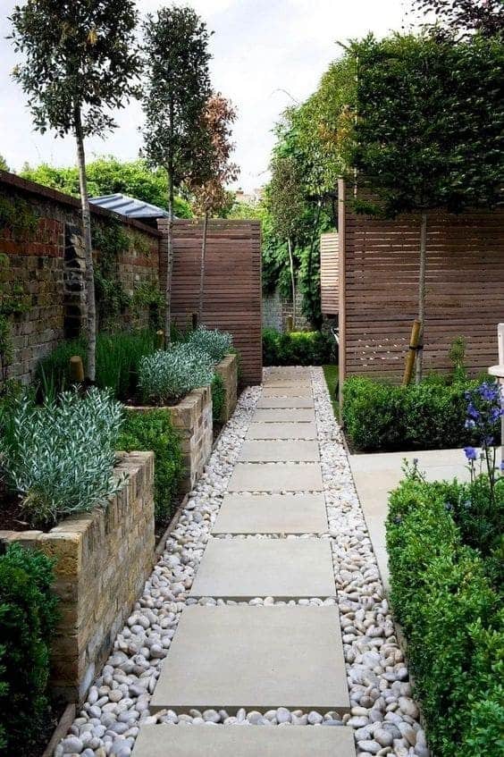 Brick Built Ins And Concrete Pavers