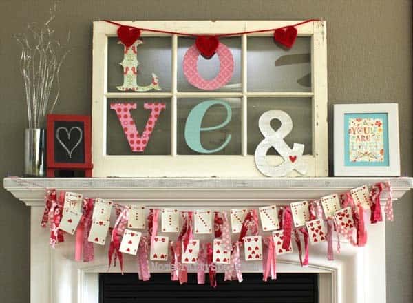 Add a Touch of Love with a Unique Heart Cards Garland