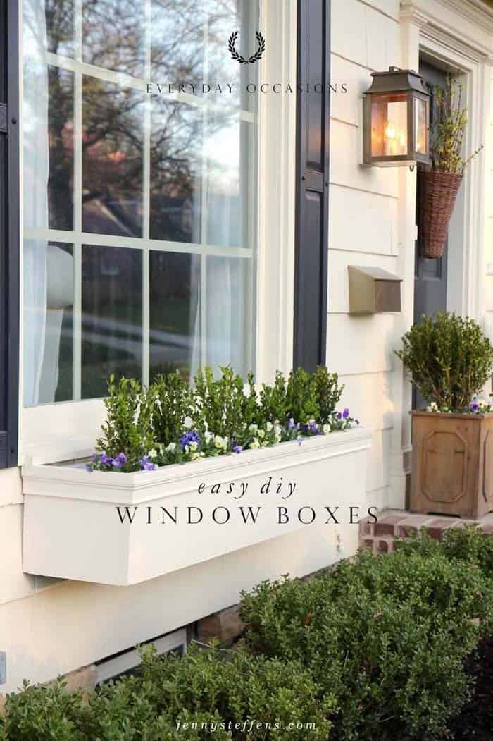 Transform a Windowsill with a Large Window Box Planter