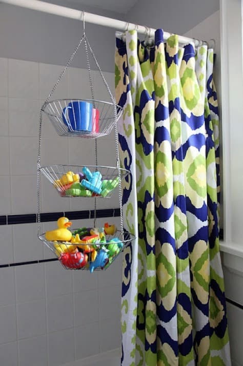 Smart Storage Hack for Bath Toys