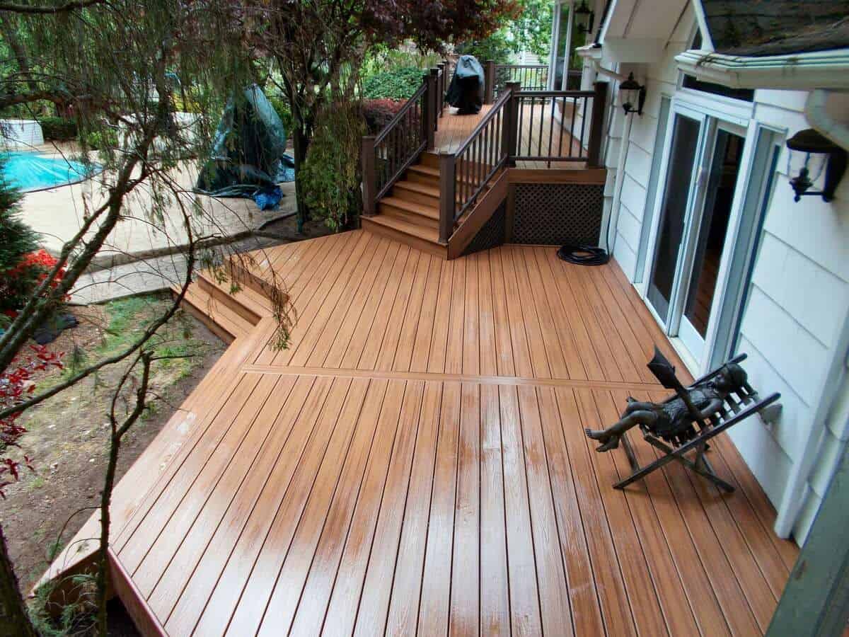 Open Concept Tiered Deck