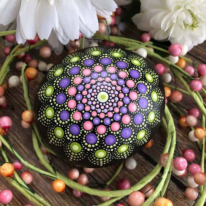 Mandala Painted Rocks