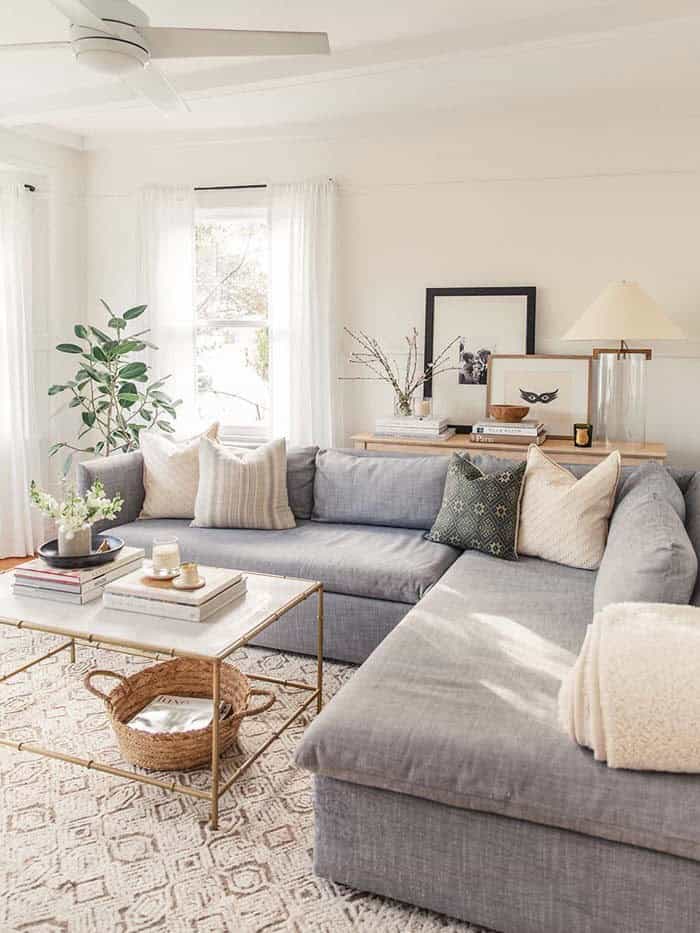 Maximize Space with an L-Shaped Sofa