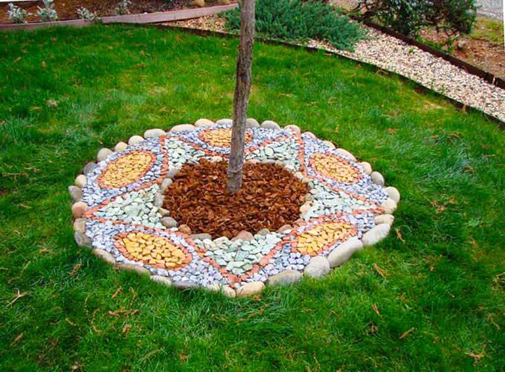 Mosaic Tree Surround