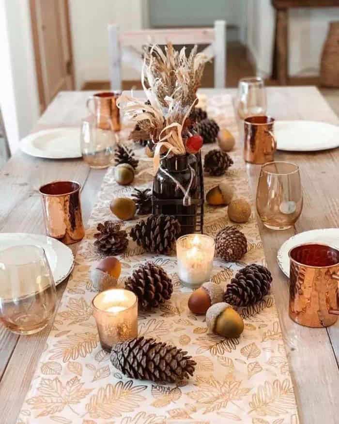 Different Thanksgiving Centerpiece Idea