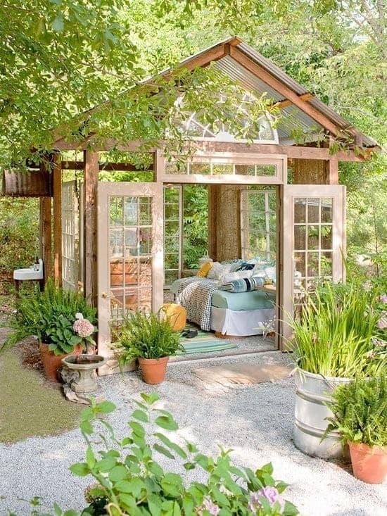 Sunroom In The Backyard