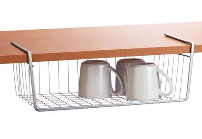 Create More Space with Under Shelf Baskets