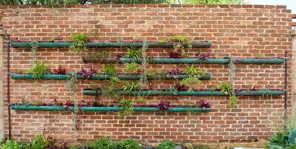 Pipe Gutter Planting System