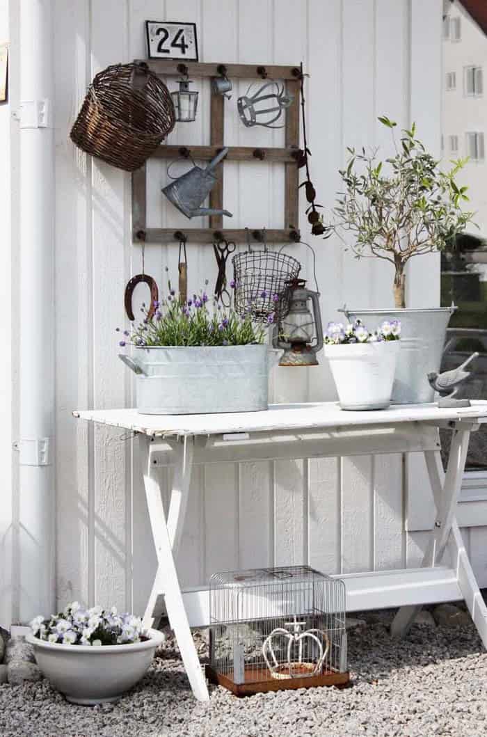 Create a Timeless Outdoor Oasis with Antique Elements