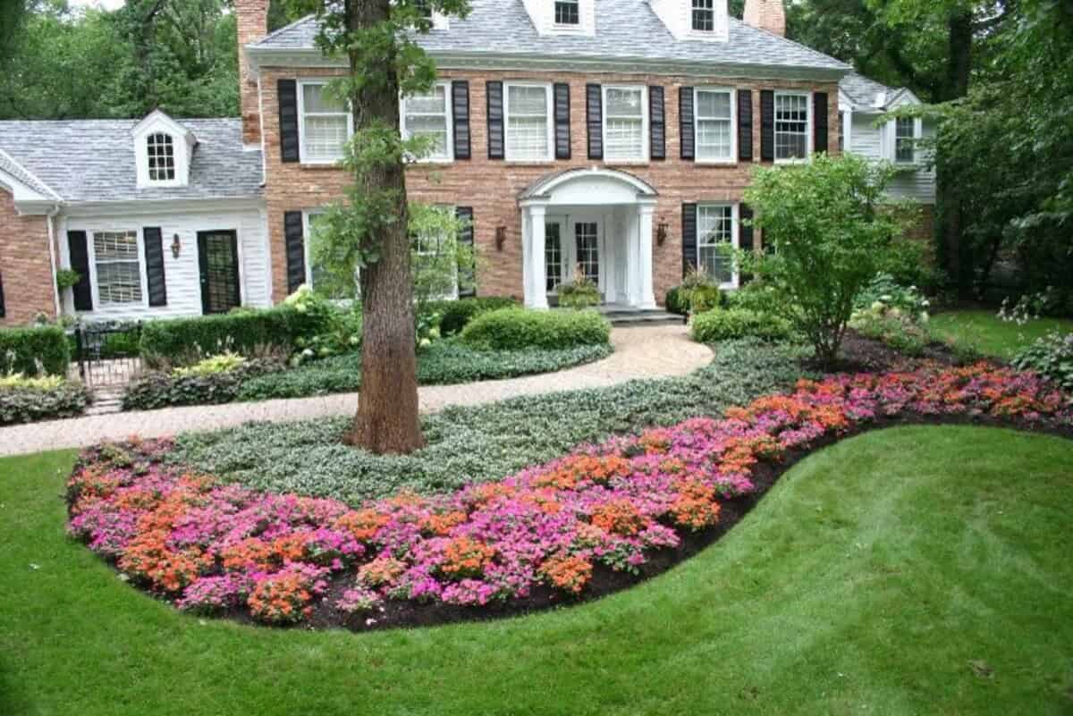 Layered Flower Bed