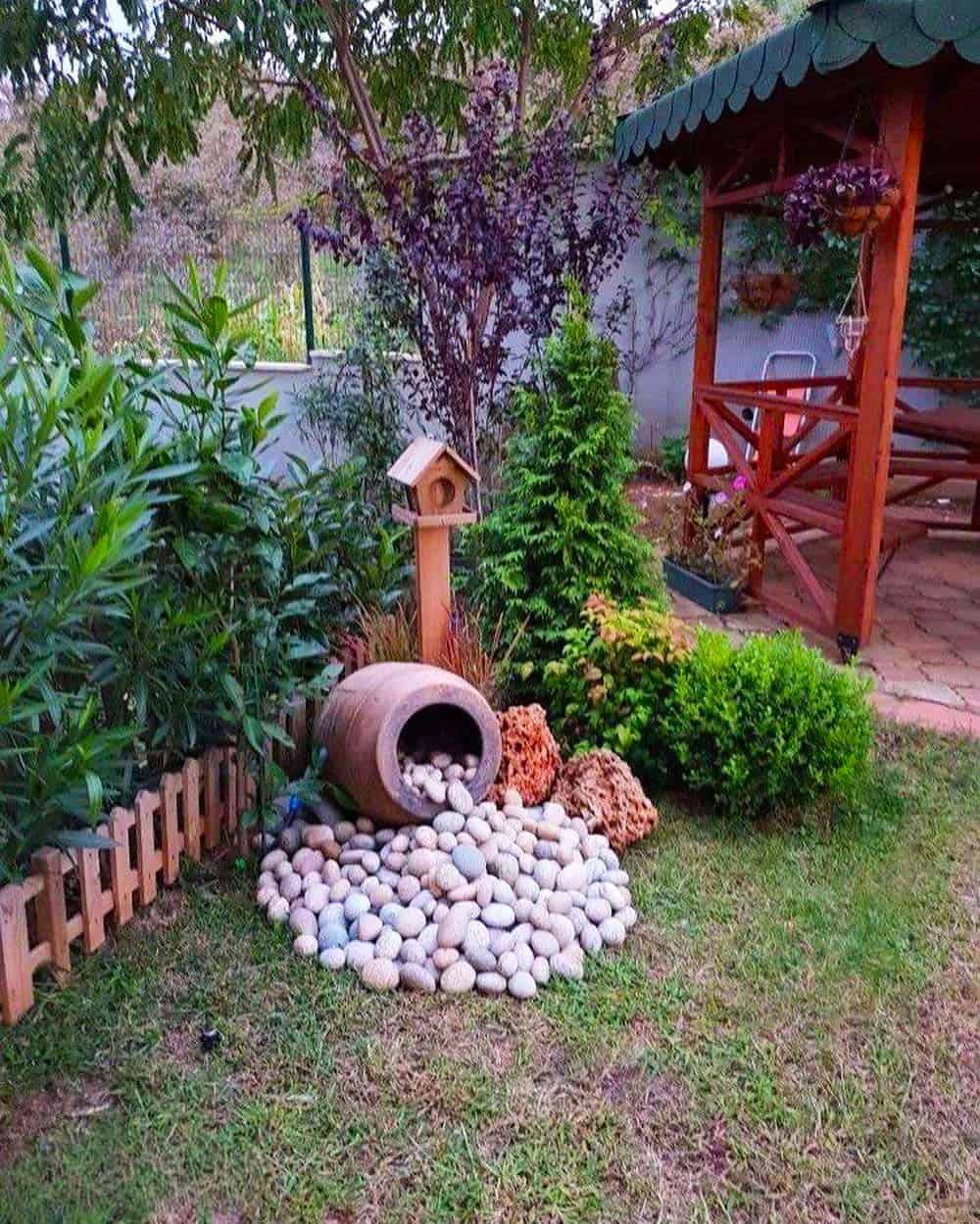 Whimsical Garden Corner