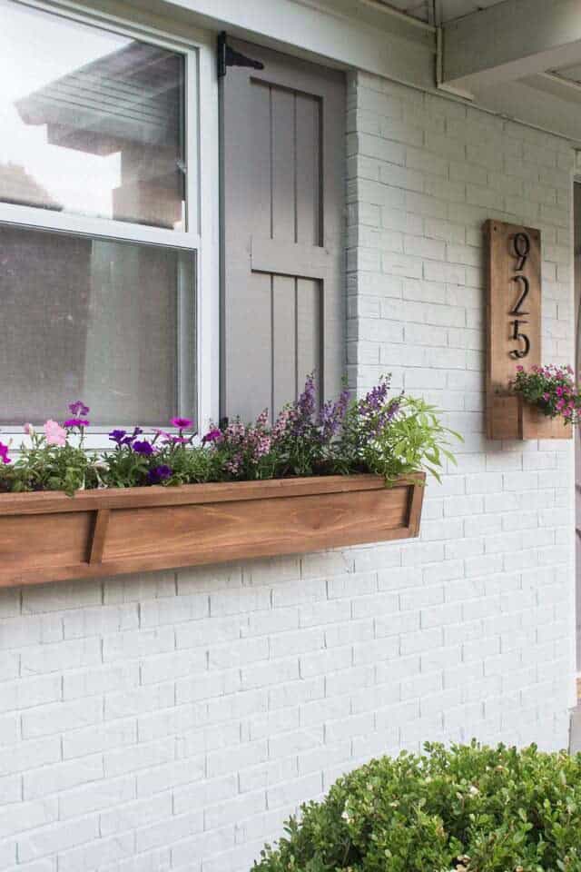 Make an Exquisite Cedar Window Box Planter