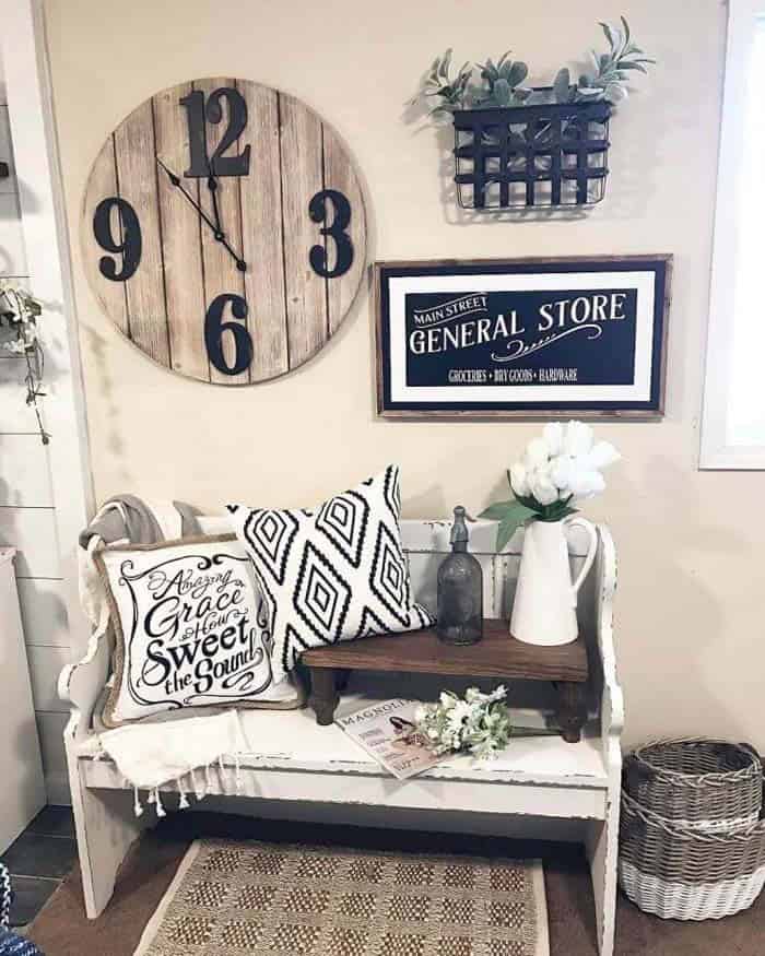 Eclectic Entryway With Vintage Textures