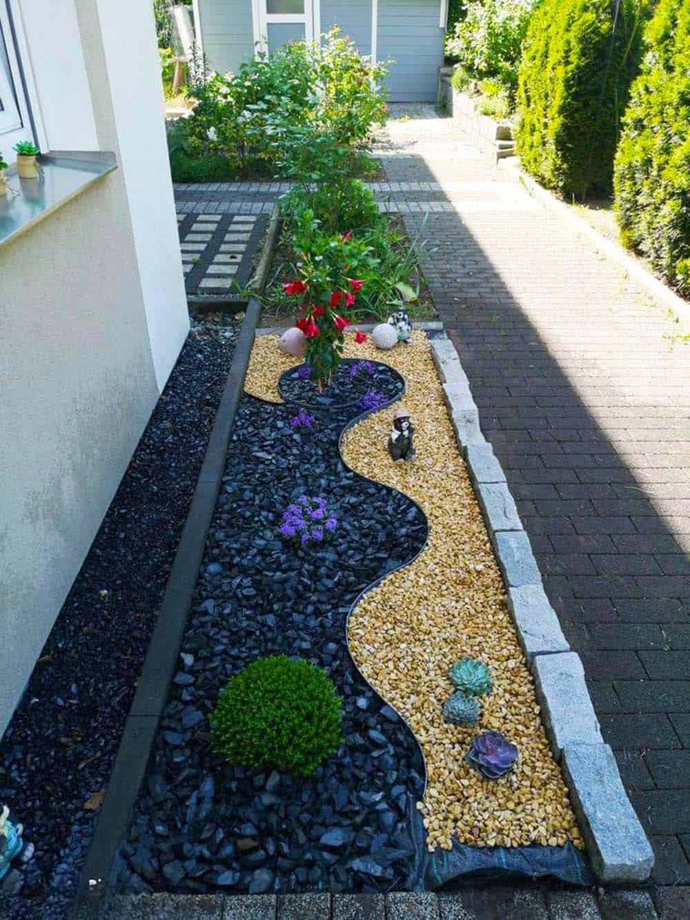 Structured Garden Contrast