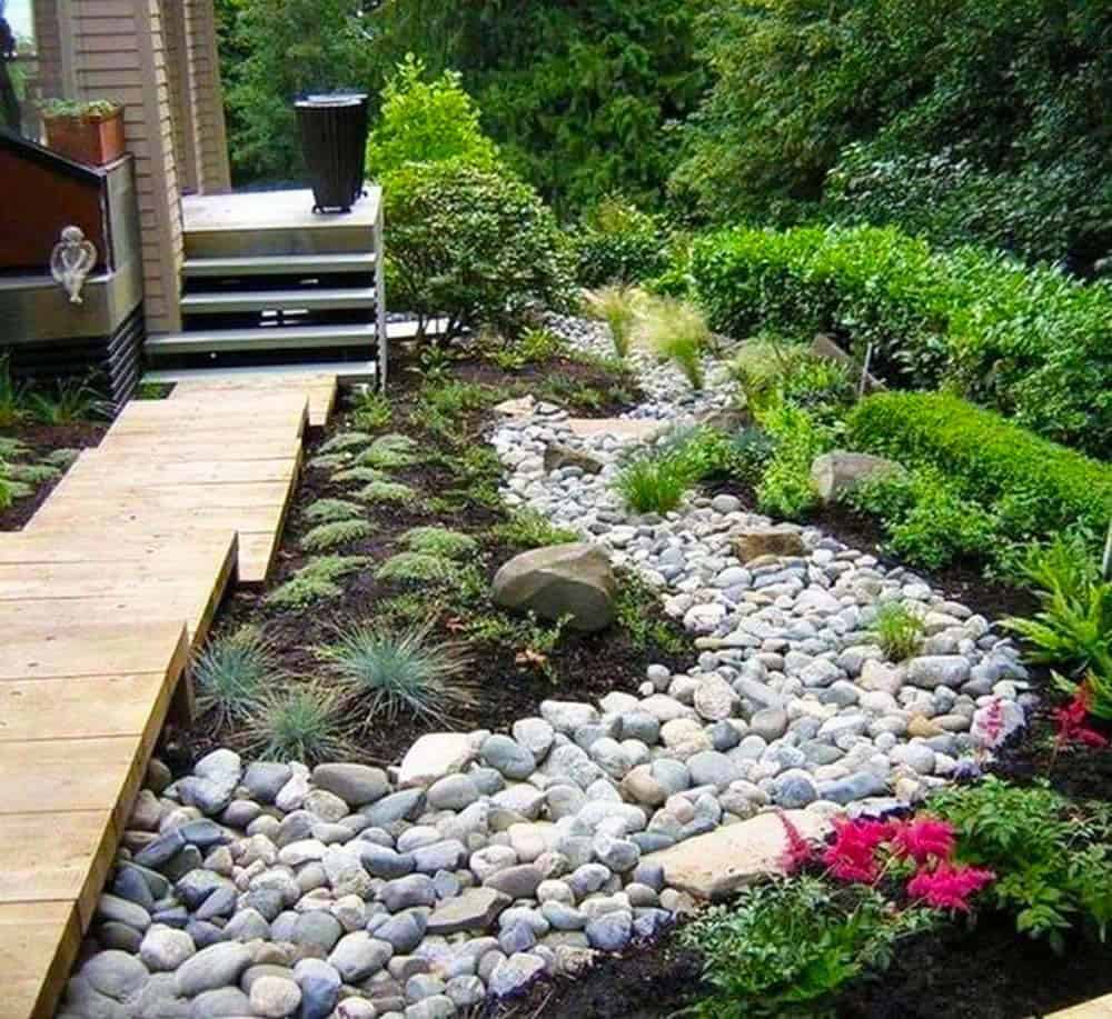 Rustic Garden Walkway