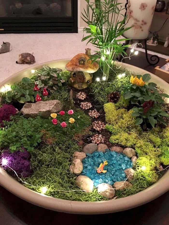 Enhance Your Fairy Garden with a pool