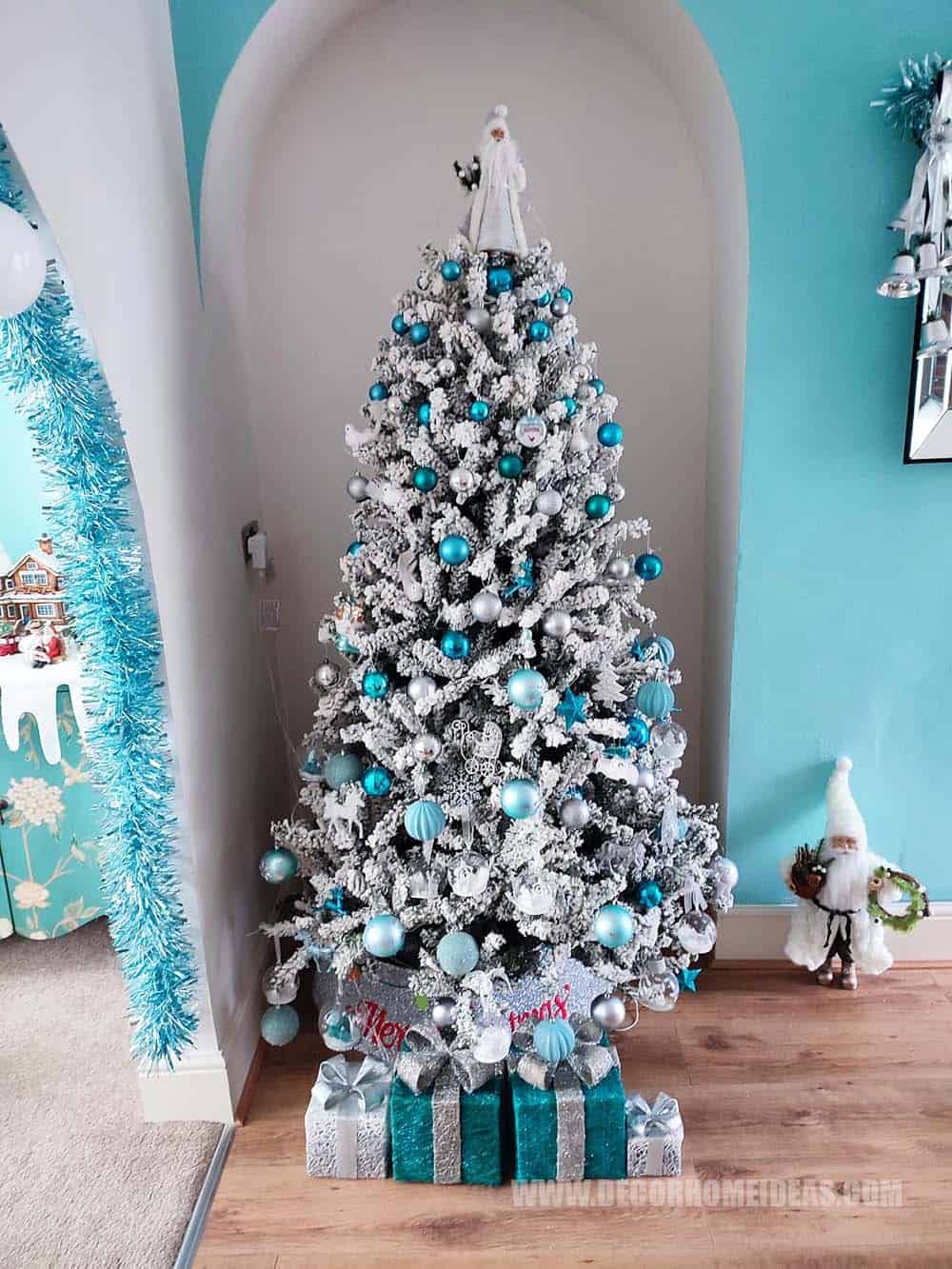 Turquoise Christmas Tree