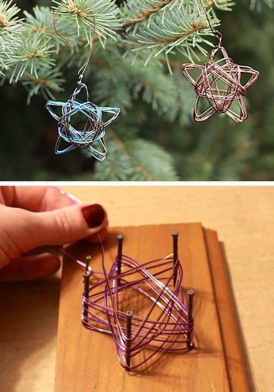 Show Your Creativity with DIY Wire Star Ornaments