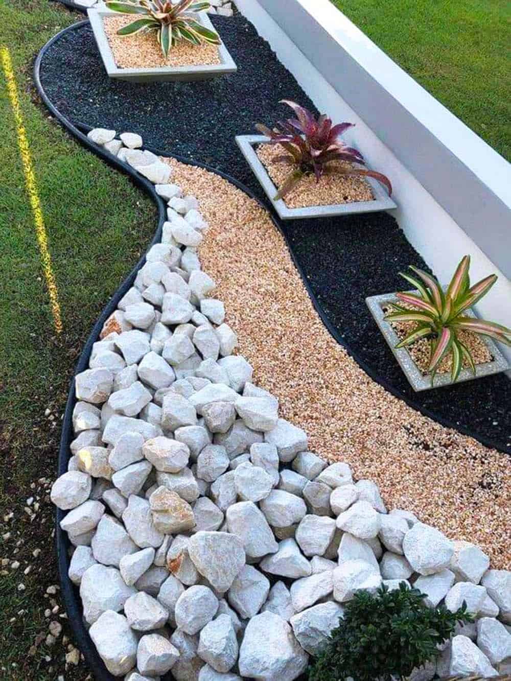 Modern Geometric Garden