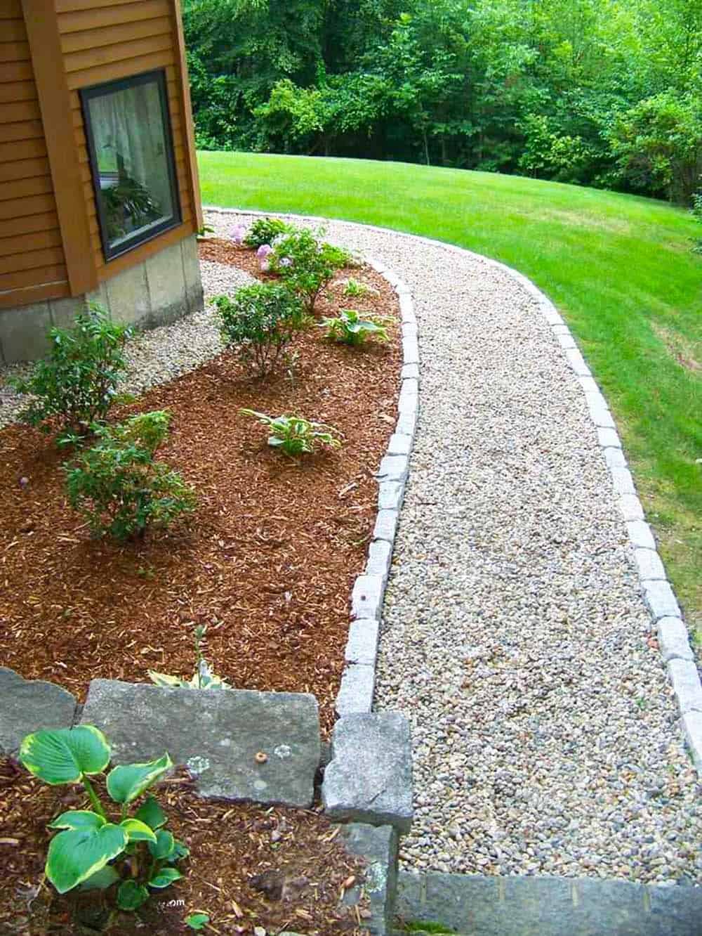 Serpentine Flowerbed Edge