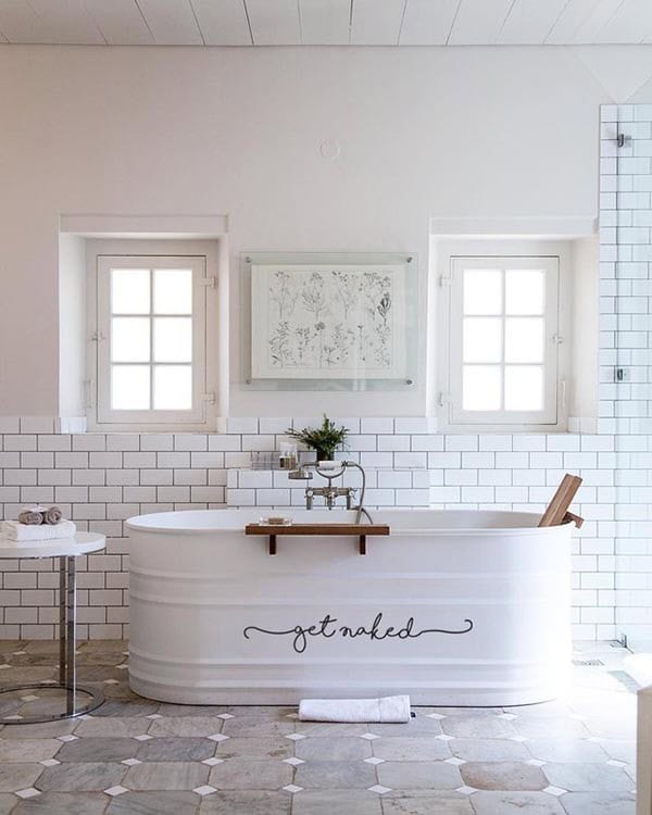 Turn Your Bathroom into an Inviting Space with a Tin Bathtub