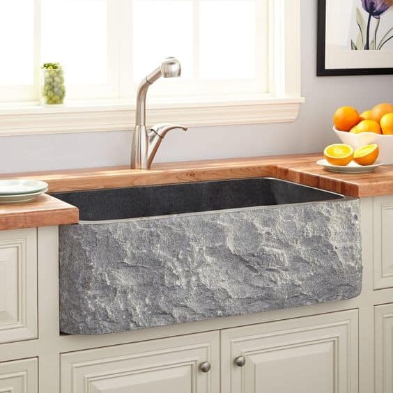 Get a Lasting Look with Granite Composite Apron Kitchen Sink