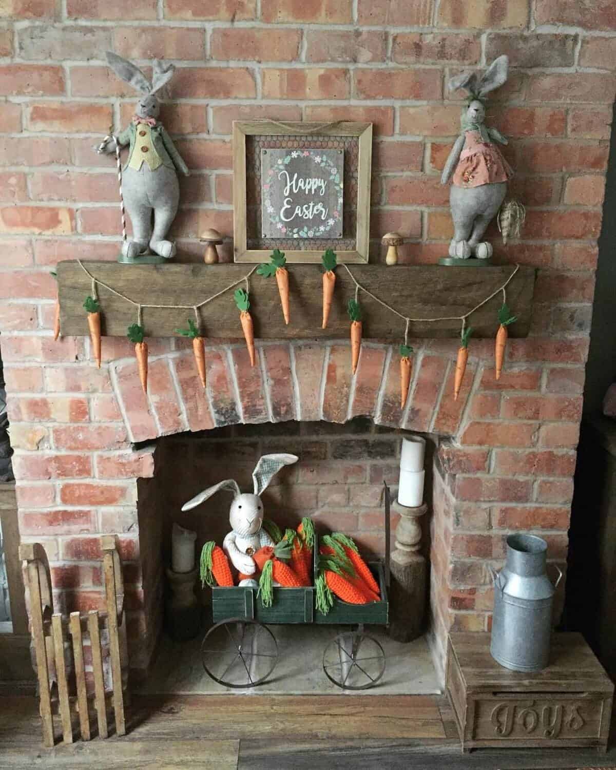 Easter Fireplace