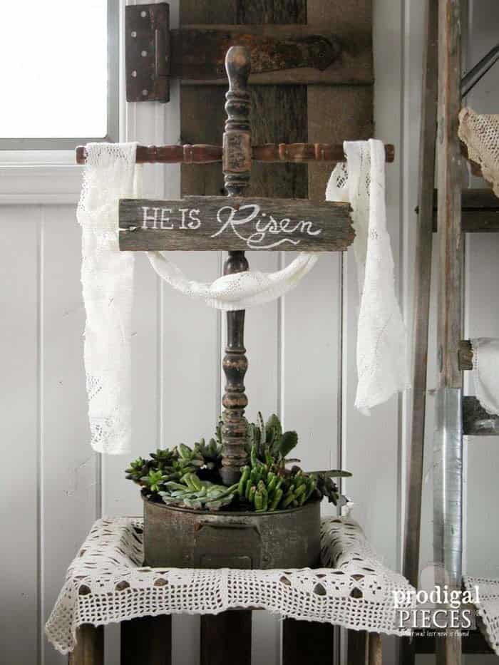 Use Upcycled Materials to Make a Rustic Cross