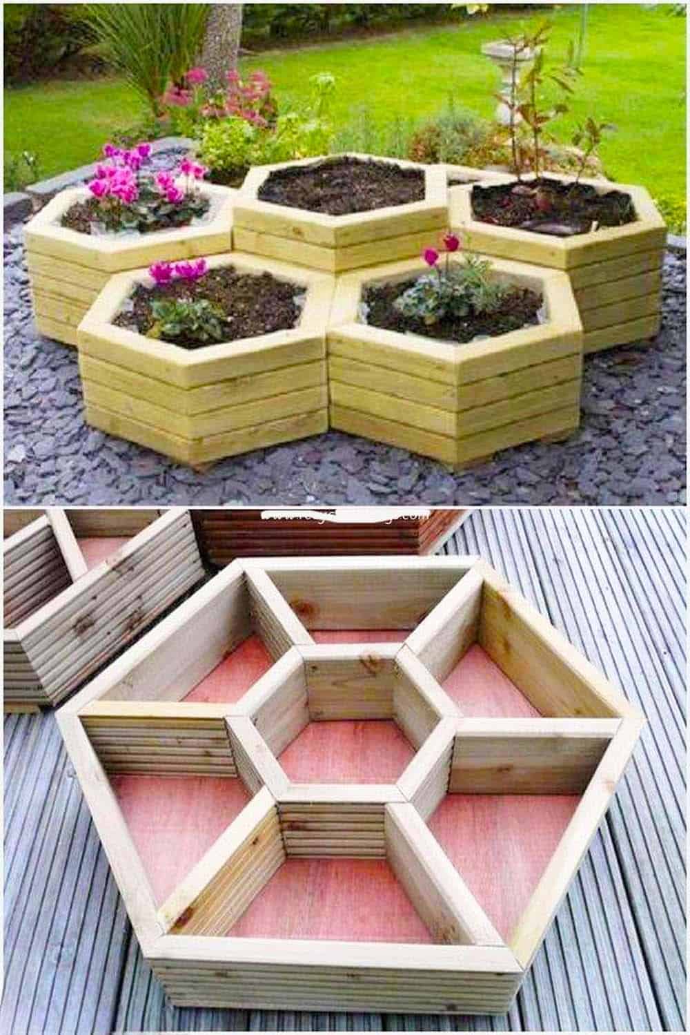 Honeycomb Garden Beds