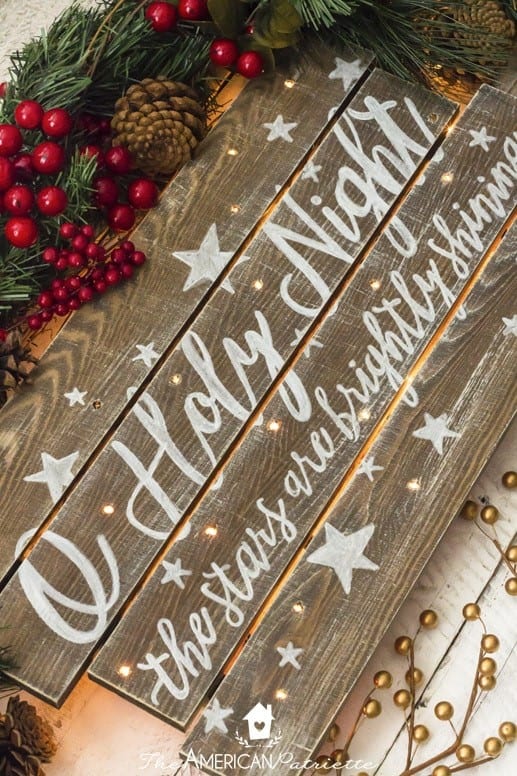 Make a Timeless Holiday Memory with a Light-Up Sign