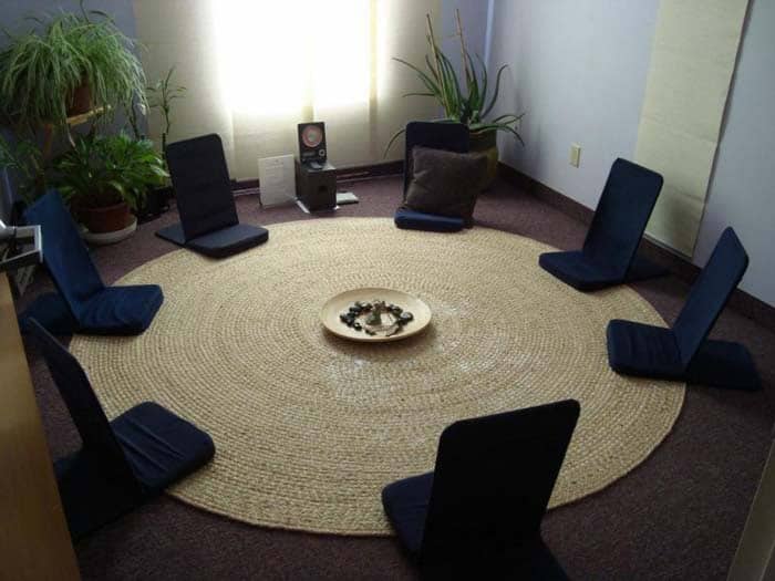 Group Meditation Setting