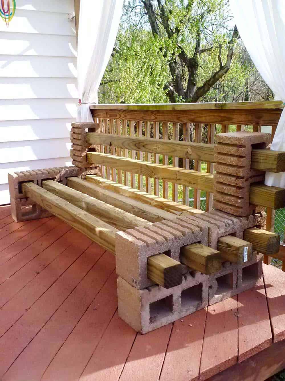 Rustic Garden Bench