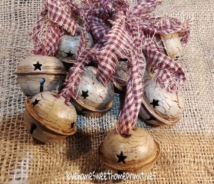 Get that Antique Look with Vintage Jingle Bell Ornaments