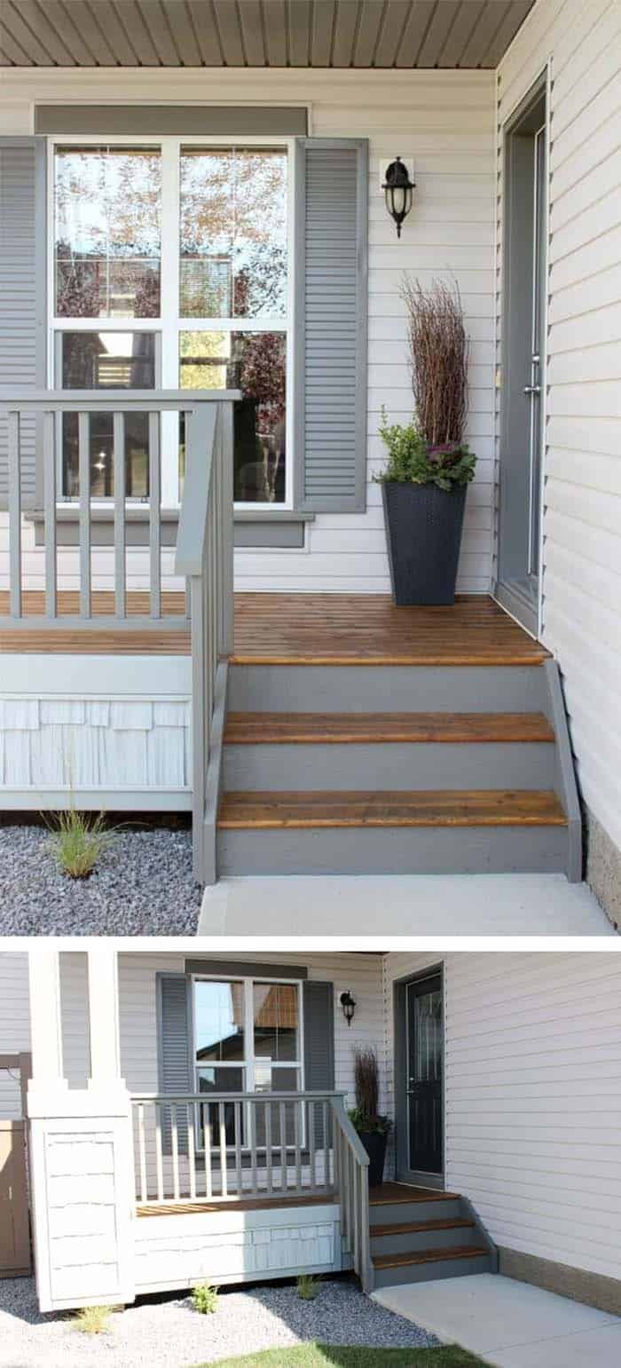 Add Rustic Charm to Your Porch with Wooden Floors