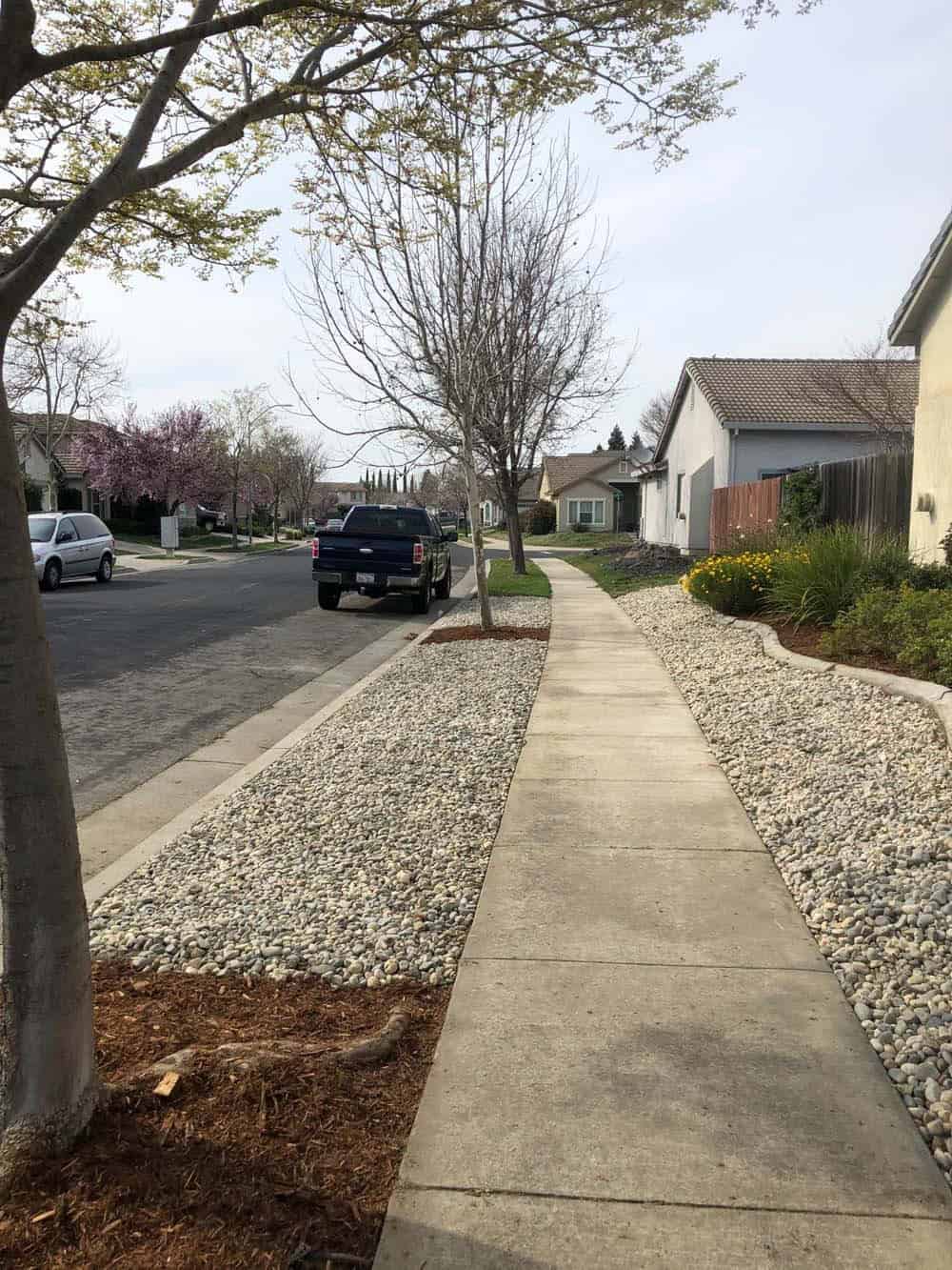 Use Gravel For Path Border