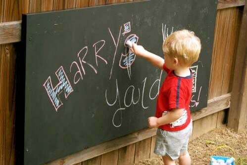 Jumbo Backyard Chalkboard