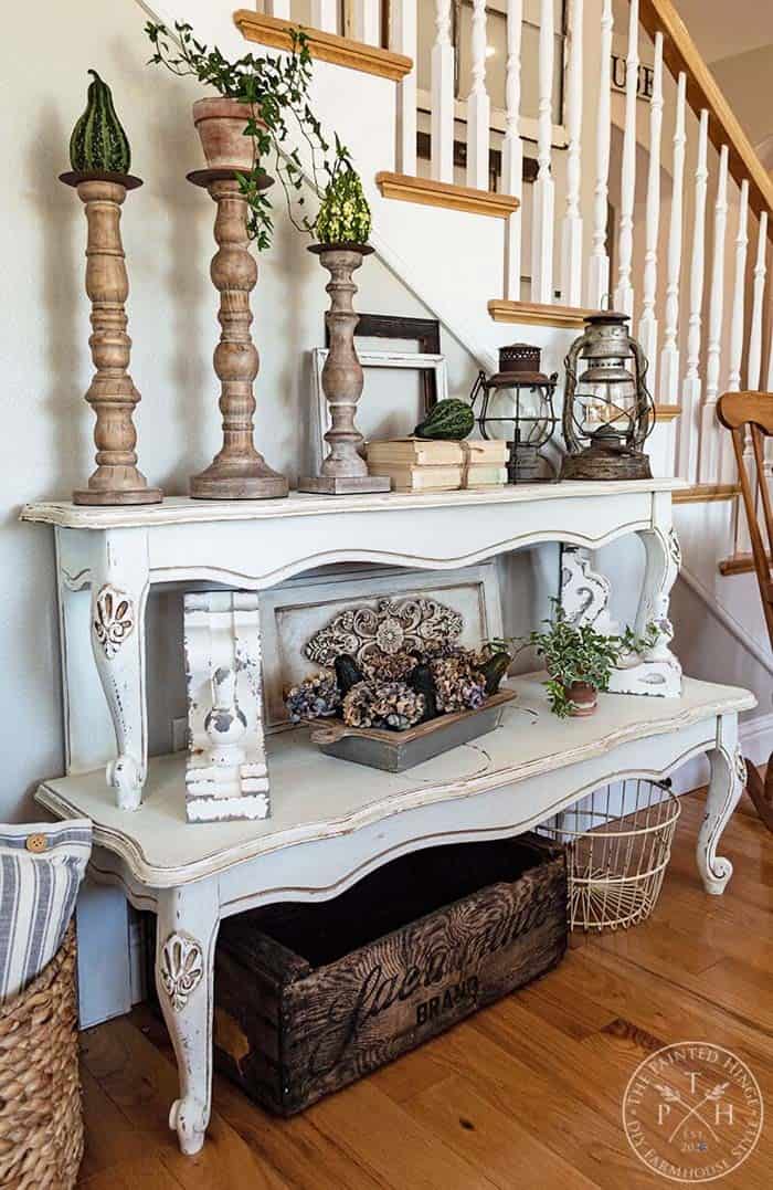 Turn Old Furniture into Rustic Decorations