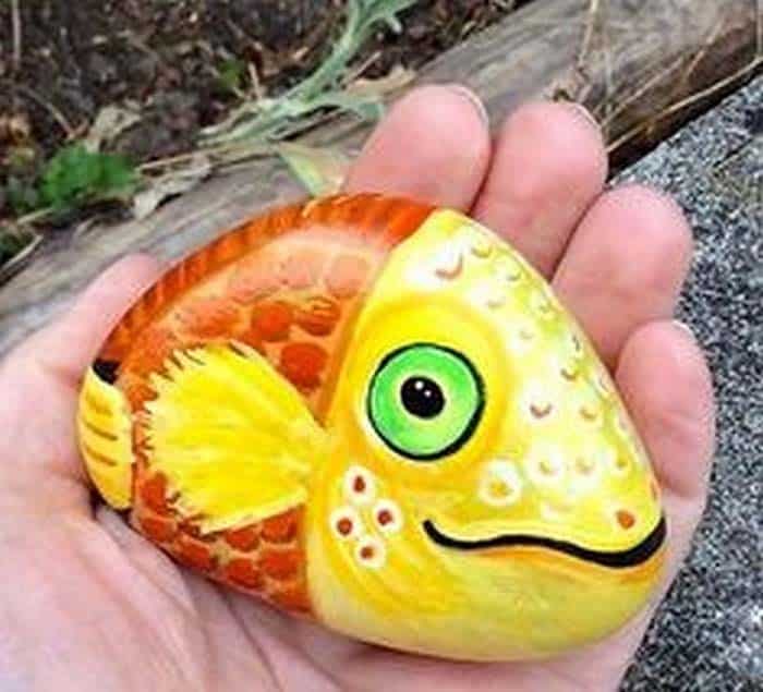 Cute Animals Painted Rocks