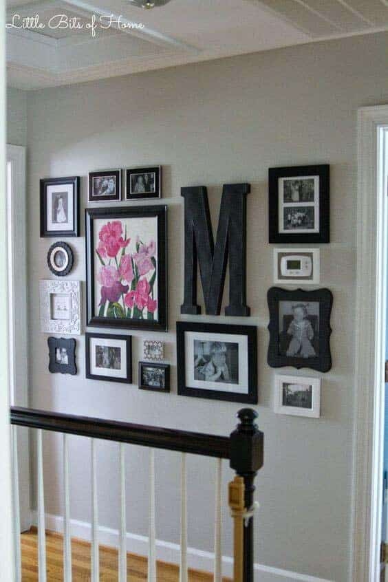 Spruce Up Your Small Hallway Space With a Gallery Wall